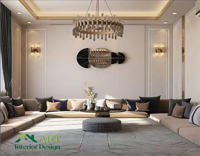 اسقف جبس بلدي ceilings in the reception